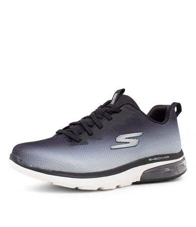 SKECHERS SKECHERS GO WALK AIR 2.0 BLUE TURQUOISE MESH SNEAKERS WOMENS SHOES ACTIVE