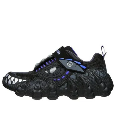SKECHERS (GS) Skechers Aurus Lights Dino-tracker 'Black'