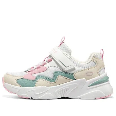 SKECHERS (GS) Skechers Bob's Bobs Bamina Shoes 'Beige White Pink'