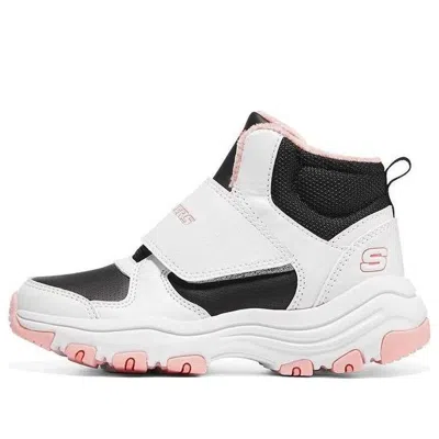 SKECHERS (GS) Skechers I-Conik Boots 'White Black Pink'
