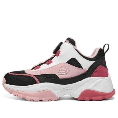 SKECHERS (GS) Skechers Kozmiks 1.0 'Black White Pink'
