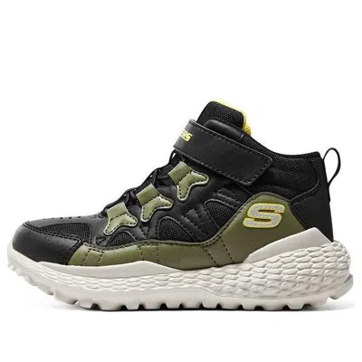 SKECHERS (GS) Skechers Monster Sneakers 'Olive Green White Black'