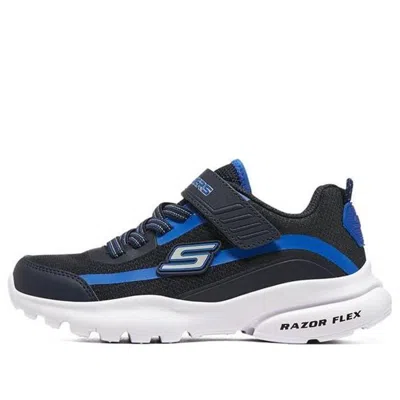 SKECHERS (GS) Skechers Razor Flex 'Black Blue'