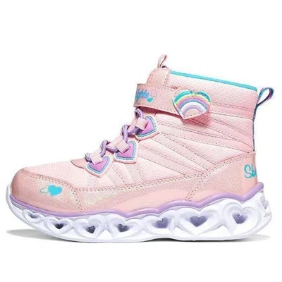 SKECHERS (GS) Skechers Sweetheart Lights 'Pink White'