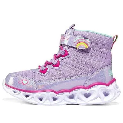 SKECHERS (GS) Skechers Sweetheart Lights 'Purple Pink'