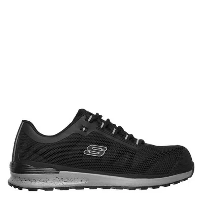 SKECHERS SKECHERS LYNDALE SECURETY BOOTS MENS GENTS SHOES LACES FASTENED STEEL TOE CAP