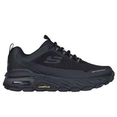 SKECHERS SKECHERS MAX PROTECT FAST TRACK 237304-BBK SHOES BLACK
