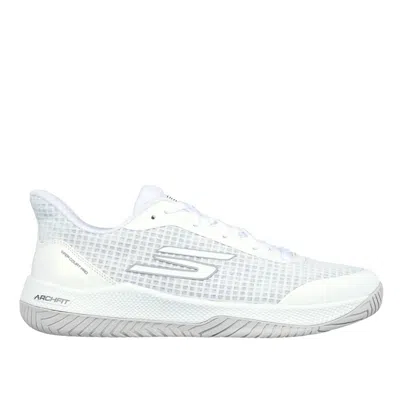 SKECHERS MEN'S VIPER COURT PRO ATHLETIC SHOE IN WHITE