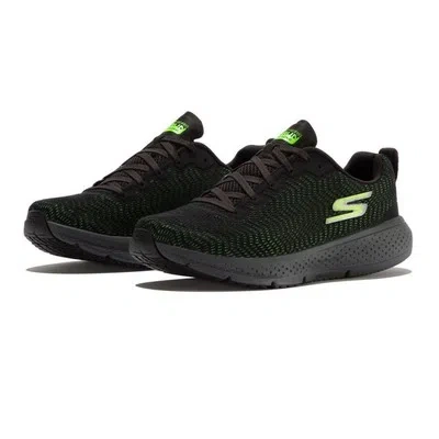 SKECHERS SKECHERS MENS GORUN SUPERSONIC RUNNING SHOES TRAINERS SNEAKERS BLACK SPORTS