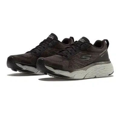 SKECHERS SKECHERS MENS MAX CUSHIONING ELITE RUNNING SHOES TRAINERS SNEAKERS BLACK GREY