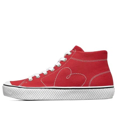 SKECHERS (WMNS) Skechers Bobs B Wild Mid-Top Sneakers Red