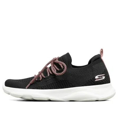 SKECHERS (WMNS) Skechers Bobs Surge Running Shoes Black/White/Pink