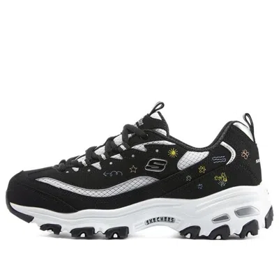 SKECHERS (WMNS) Skechers D'Lites 1.0 'Black White'