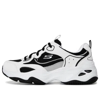SKECHERS (WMNS) Skechers D'Lites 4.0 Shoes 'White Black'