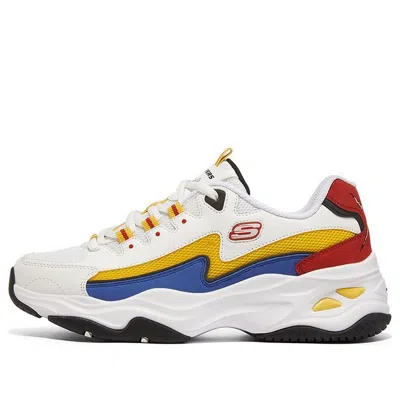 SKECHERS (WMNS) Skechers D'LITES 4.0 x One Piece 'White Multicolor'