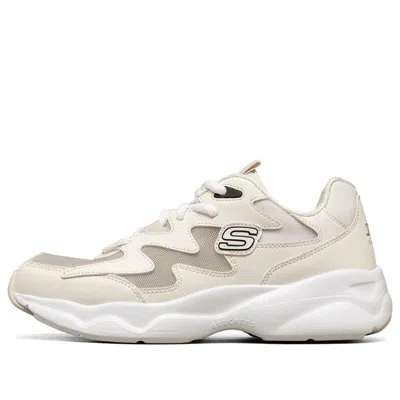SKECHERS (WMNS) Skechers D'Lites Airy Low-Top Running Shoes White