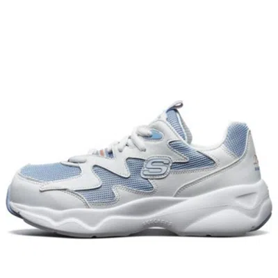 SKECHERS (WMNS) Skechers D'Lites Airy White/Blue
