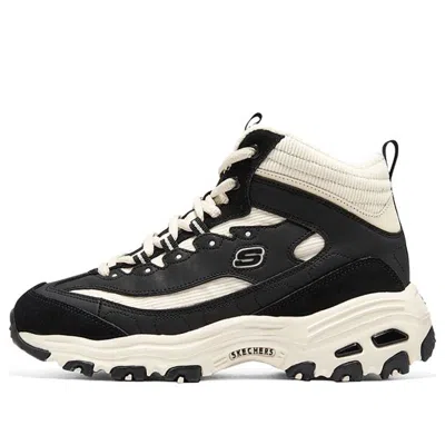 SKECHERS (WMNS) Skechers D'lites 'Black Beige'