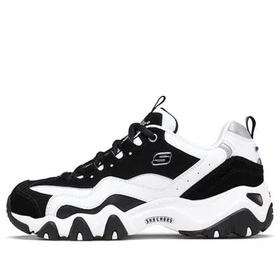 SKECHERS (WMNS) Skechers D'lites GS White/Black