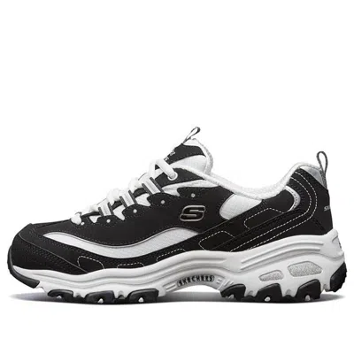 SKECHERS (WMNS) Skechers D'lites Sports Shoes GS BlackWhite 'Black White'