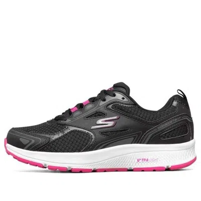 SKECHERS (WMNS) Skechers Go Run Consistent 'Black White Pink'