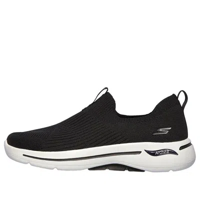 SKECHERS (WMNS) Skechers Gowalk Arch Fit 'Black White'