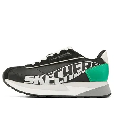 SKECHERS (WMNS) Skechers Heydayz Sport Shoes 'Black Green Grey'