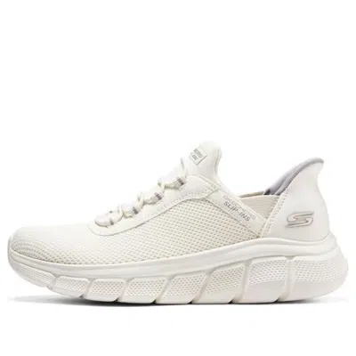 SKECHERS (WMNS) Skechers Knitted Running Shoes 'Beige'