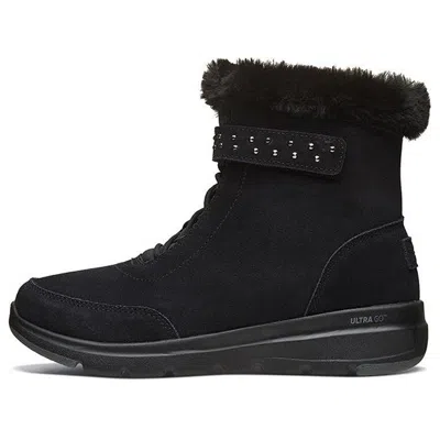 SKECHERS (WMNS) Skechers Snow Boots 'Black'