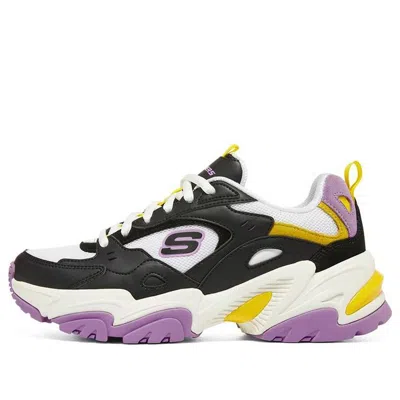 SKECHERS (WMNS) Skechers Stamina V2 'Black Multicolor'