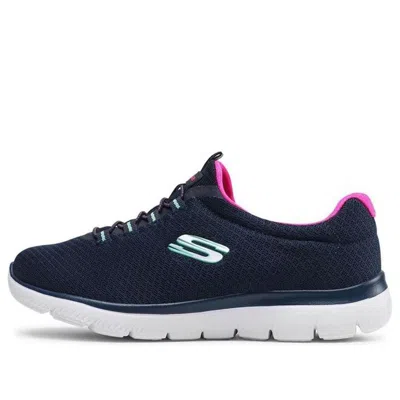 SKECHERS (WMNS) Skechers Summits Louvin 'Navy Pink'