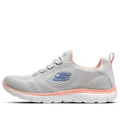SKECHERS (WMNS) Skechers Summits Perfect Views 'Grey Orange'