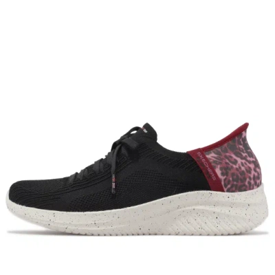 SKECHERS (WMNS) Skechers Ultra Flex 3.0 x Diane von Furstenberg 'Black Pink'