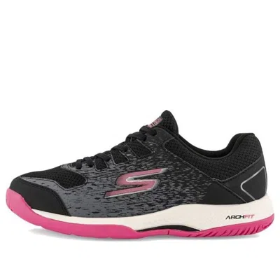 SKECHERS (WMNS) Skechers Viper Court 'Black Pink'