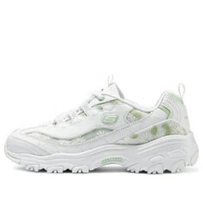 SKECHERS (WMNS) Skechers Women Sport D'Lites 1.0 'White Green'