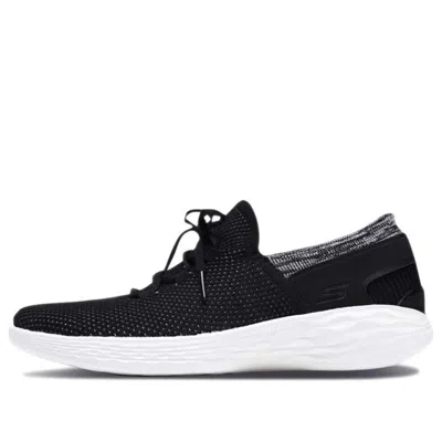 SKECHERS (WMNS) Skechers You Running Shoes Black/White