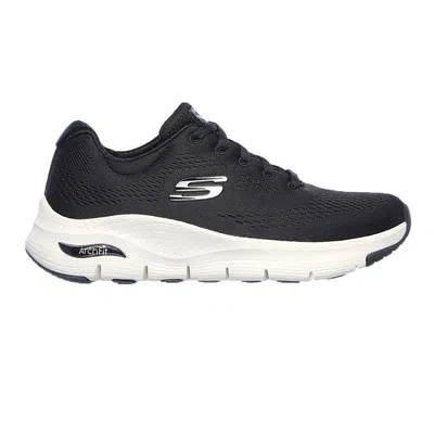 SKECHERS SKECHERS WOMENS ARCH FIT SUNNY OUTLOOK WALKING SHOES BLACK SPORTS OUTDOORS