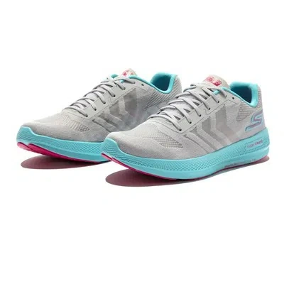 SKECHERS SKECHERS WOMENS GO RUN RAZOR 3 RUNNING SHOE GREY SPORTS BREATHABLE LIGHTWEIGHT