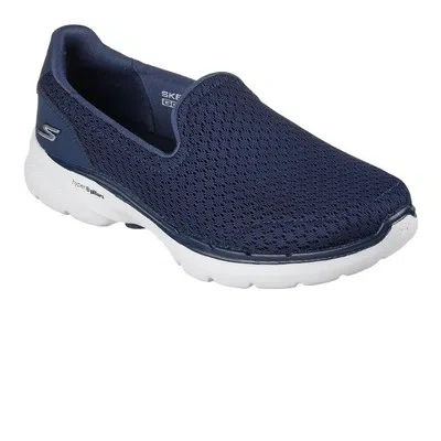 SKECHERS SKECHERS WOMENS GO WALK 6 WALKING SHOES NAVY BLUE SPORTS OUTDOORS BREATHABLE