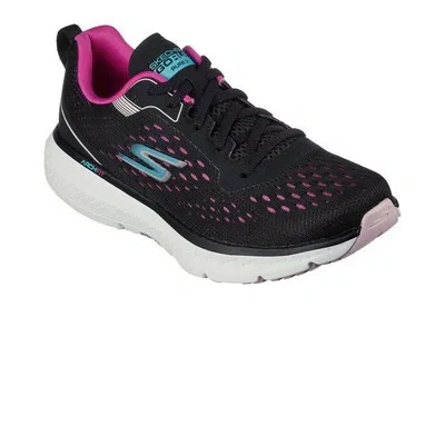 SKECHERS SKECHERS WOMENS GORUN PURE 3 RUNNING SHOES TRAINERS SNEAKERS BLACK SPORTS