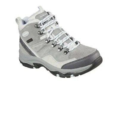 SKECHERS SKECHERS WOMENS TREGO ROCKY MOUNTAIN WALKING BOOTS GREY SPORTS OUTDOORS