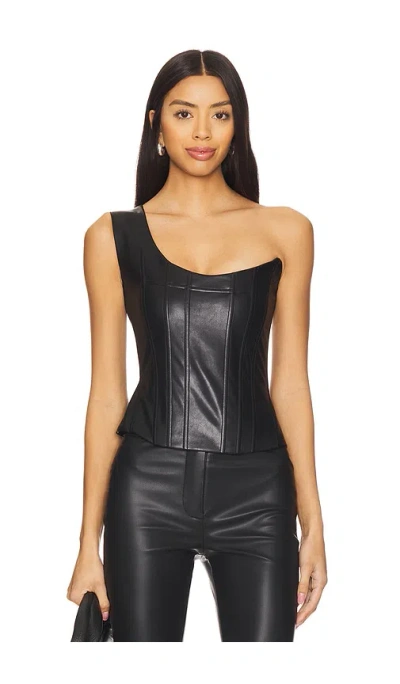 SKETCH-Y X REVOLVE JADE LEATHER CORSET