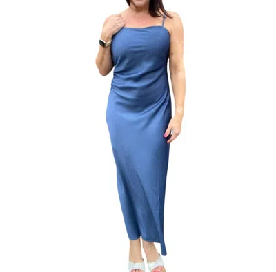 SKIES ARE BLUE LADY LUCK DRESS IN NAVY