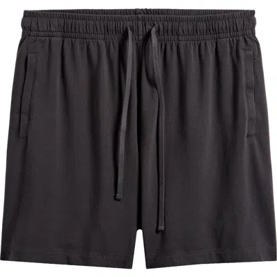SKIMS SKIMS STRETCH COTTON BLEND JERSEY LOUNGE SHORTS