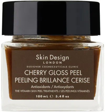 SKIN DESIGN LONDON CHERRY GLOSS PEEL, 100 ML