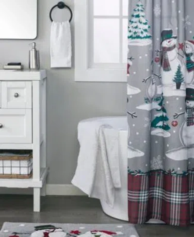 SKL HOME TOWEL SUBTLE SNOWFLAKES JACQUARD COTTON BATH TOWELS