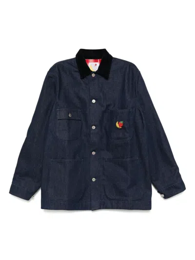 SKY HIGH FARM EMBROIDERED DENIM JACKET