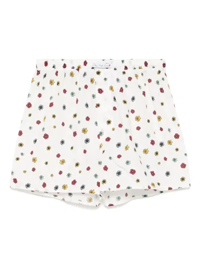 SKY HIGH FARM GRAPHIC-PRINT SHORTS