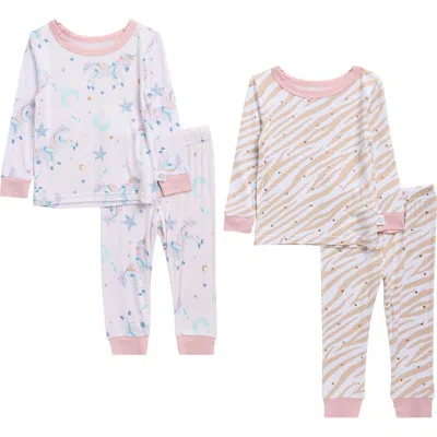 SLEEP ON IT SLEEP ON IT CONSTRUCTION 4-PIECE PAJAMAS