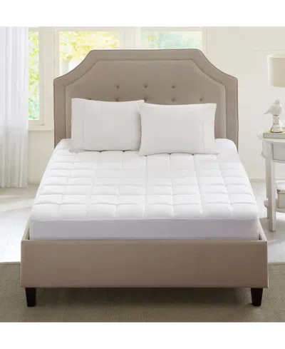 SLEEP PHILOSOPHY HIGHLINE QUILTED MICROFIBER DEEP POCKET MATTRESS PAD, TWIN XL